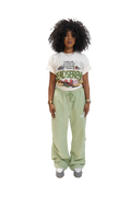 Dead SR Nylon Track Pants - Sea Foam Green