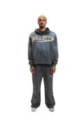 Dead SR Nylon Track Pants - Charcoal