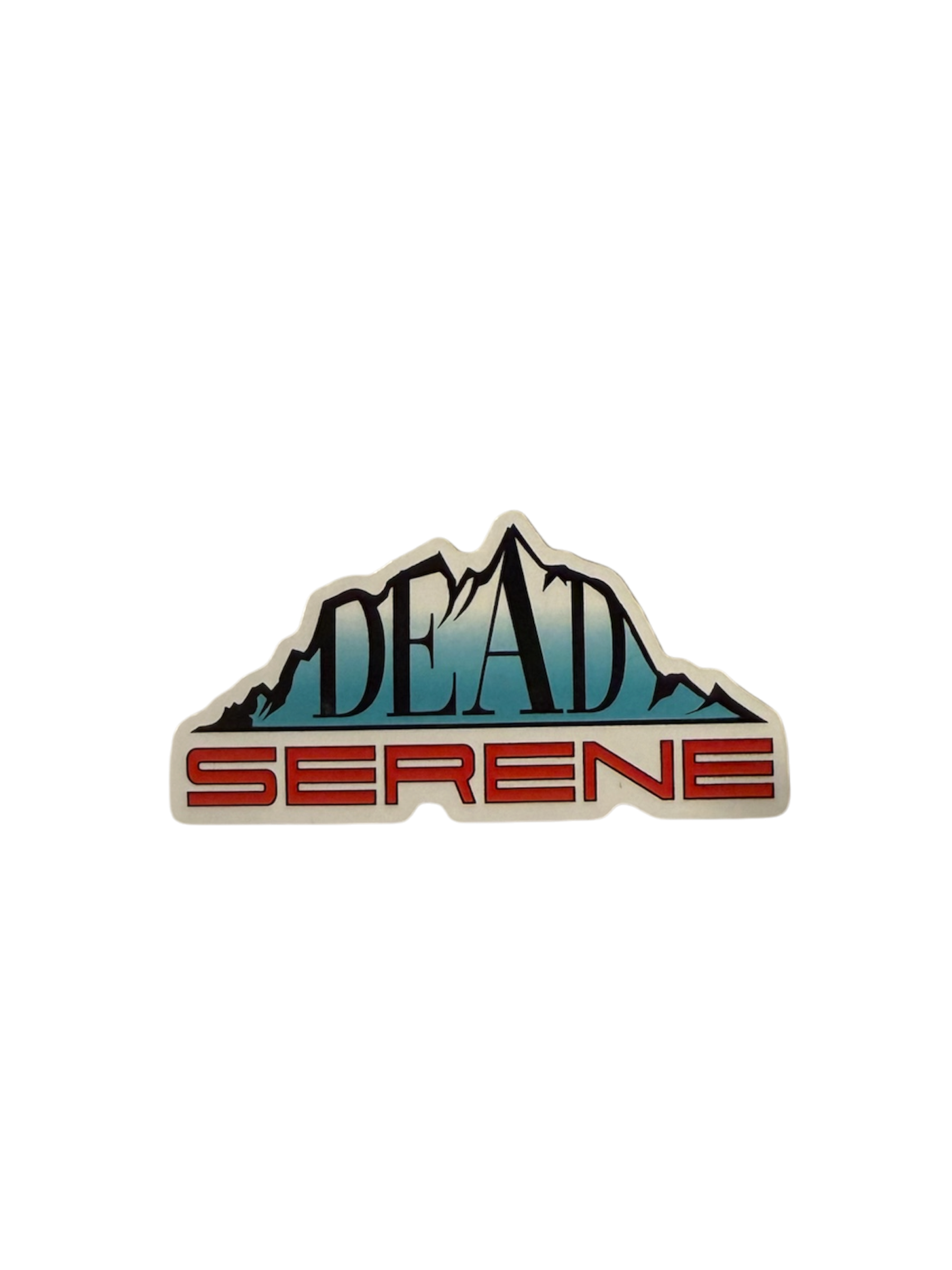 Dead Serene Mountain Sticker