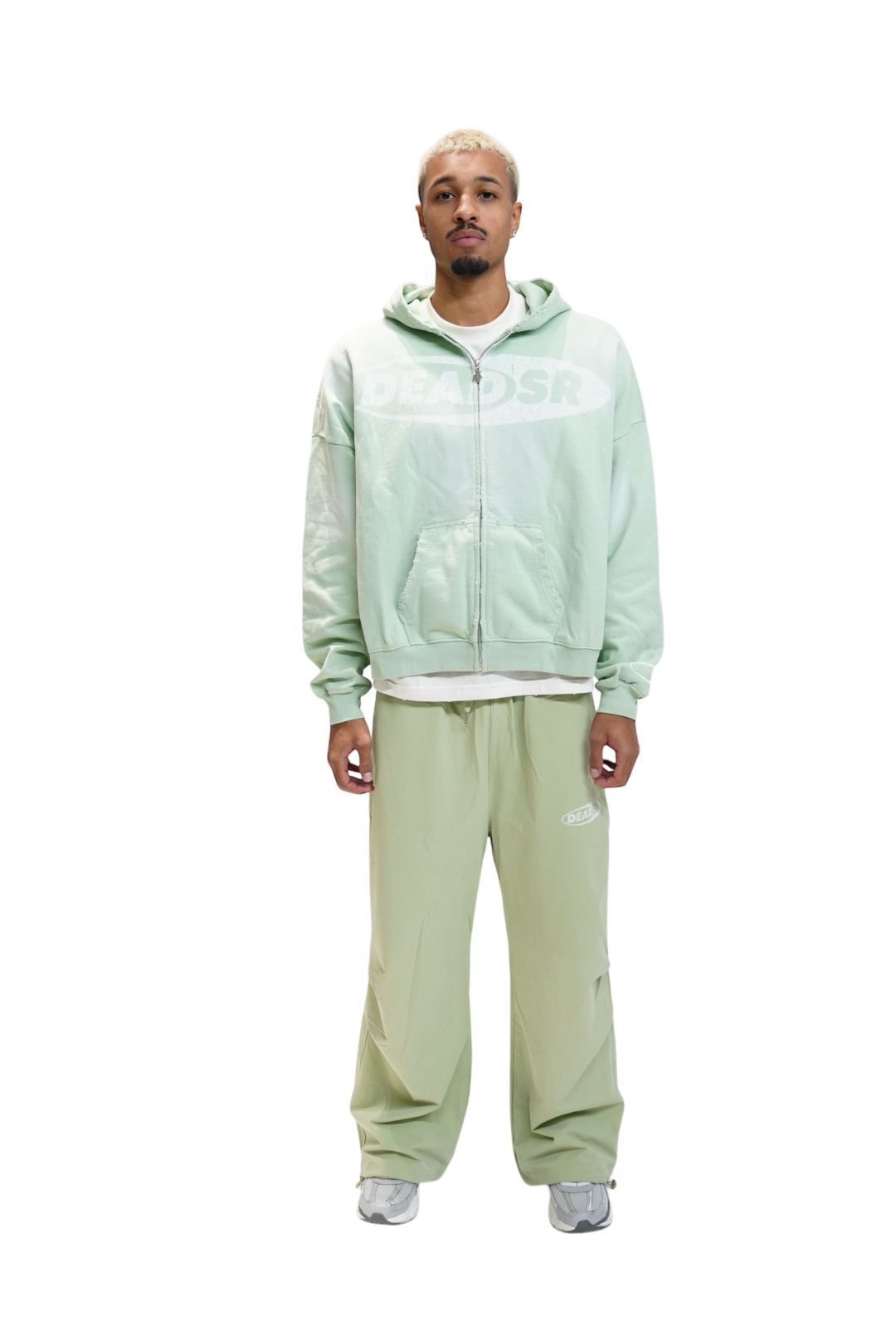 Dead SR Zip Up - Sea Foam Green