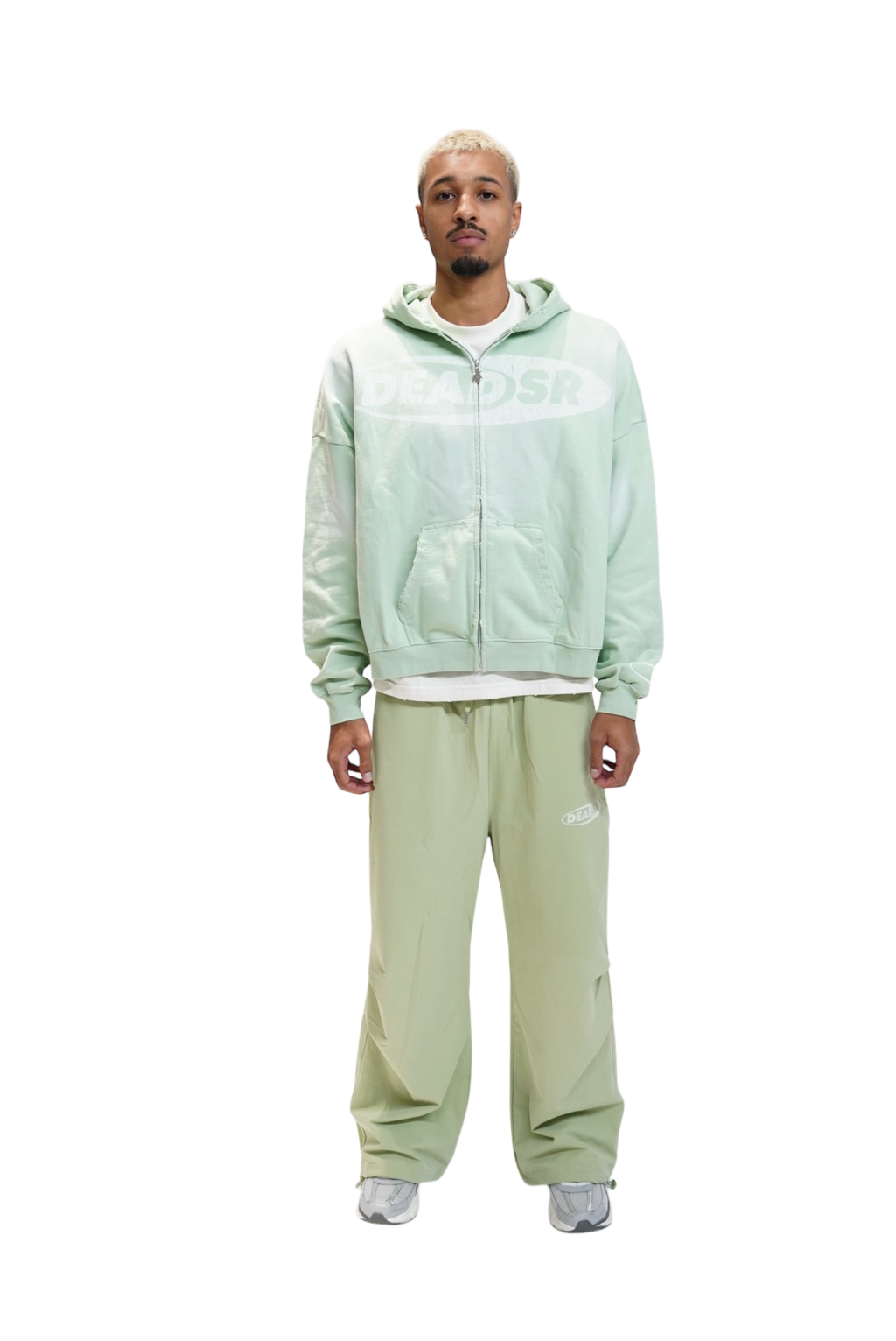 Dead SR Zip Up - Sea Foam Green