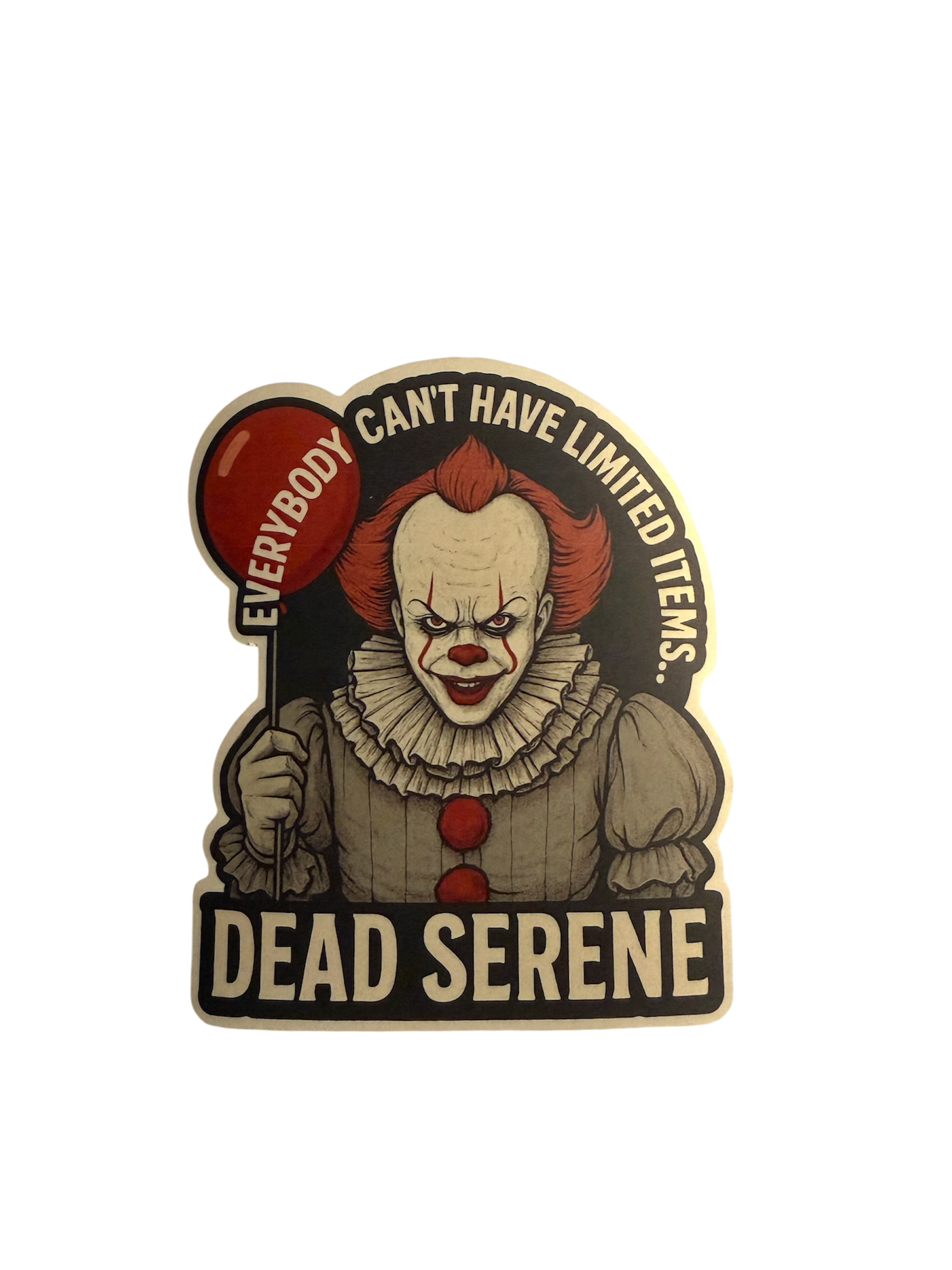 Limited Edition Items Pennywise Sticker