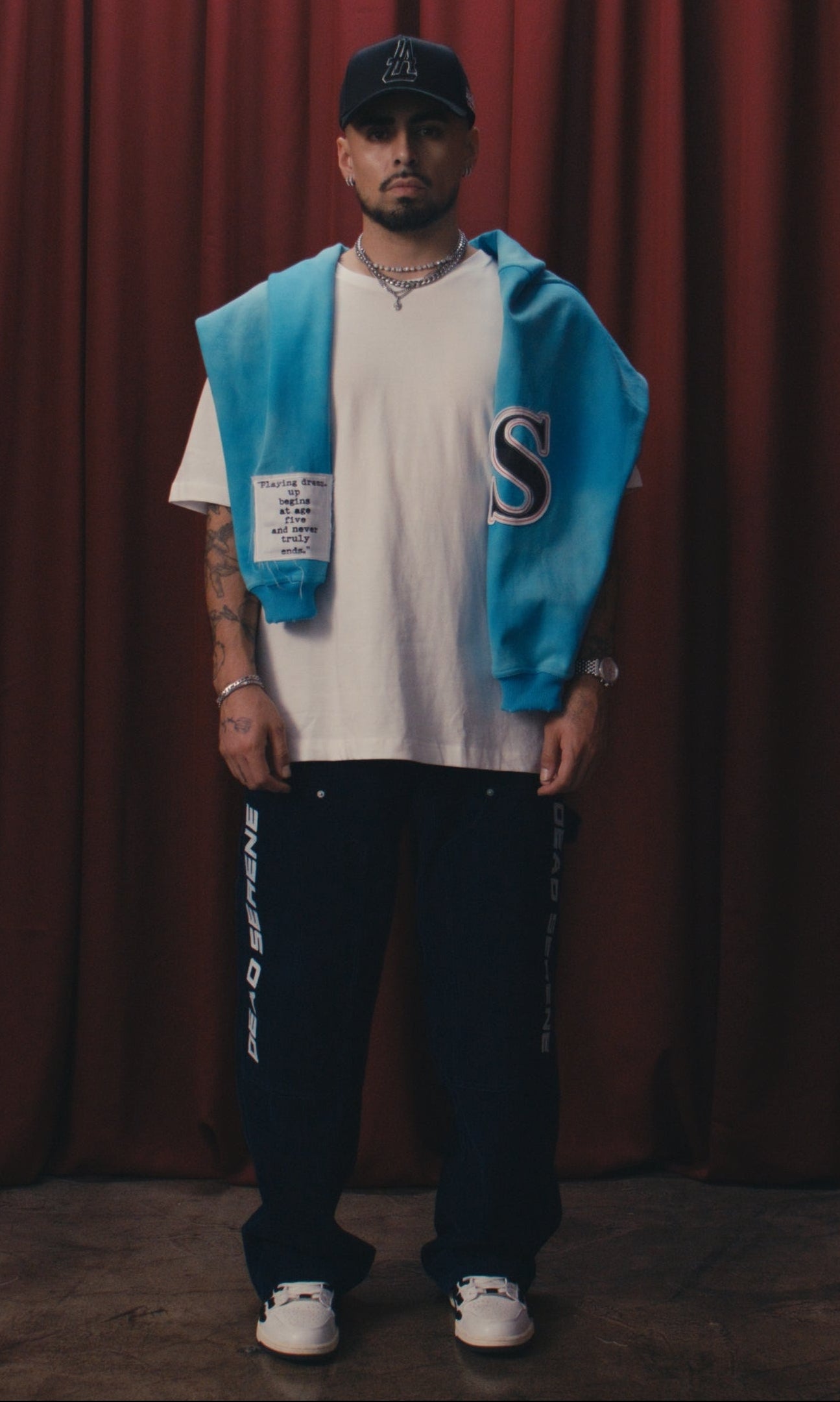 Double Carpenter Navy Corduroys - Dead Serene