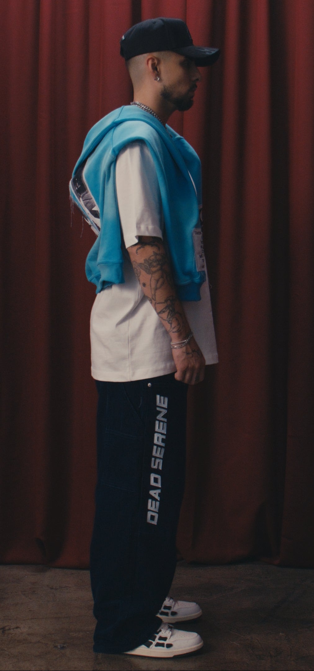 Double Carpenter Navy Corduroys - Dead Serene