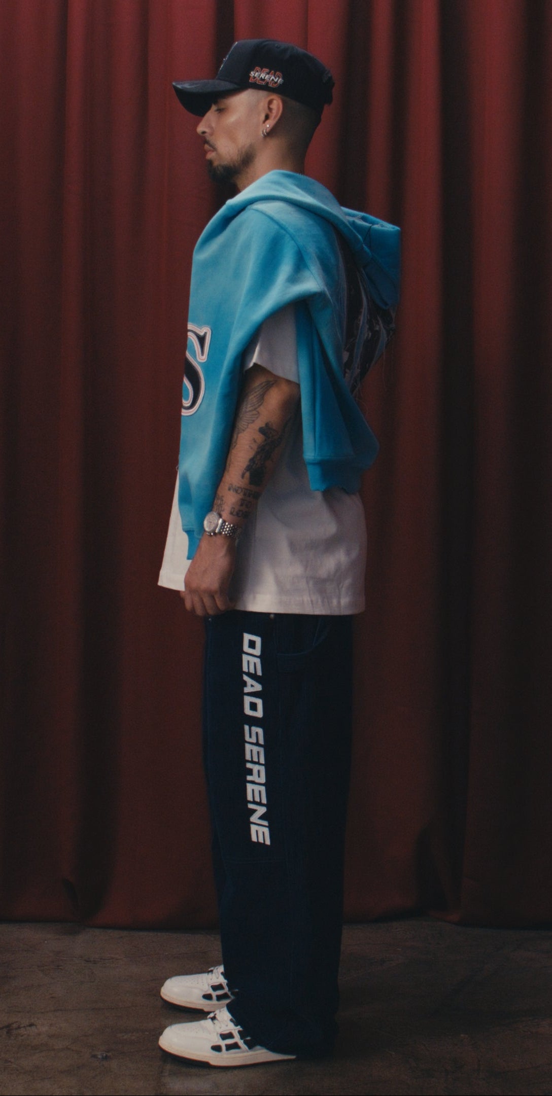 Double Carpenter Navy Corduroys - Dead Serene