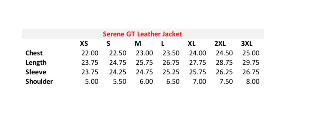 Serene GT Leather Jacket