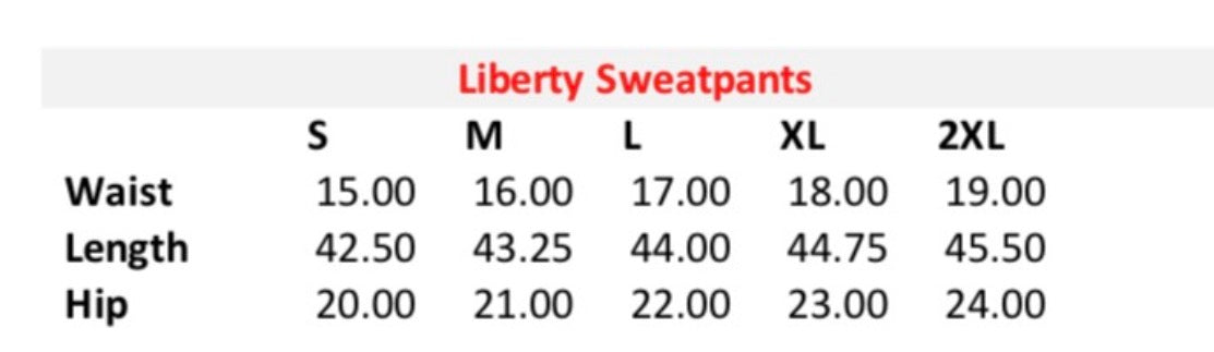Liberty Sweatpants