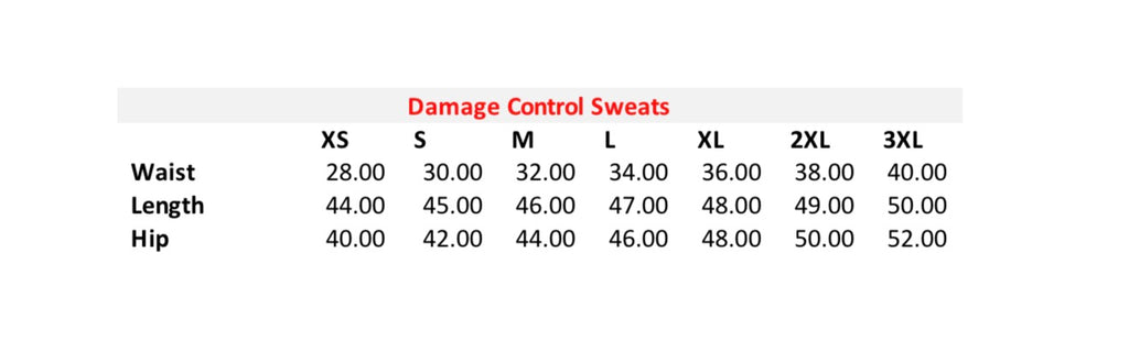 Damage Control Sweats