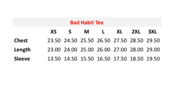 Bad Habit Tee