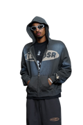 Dead SR Zip Up - Charcoal