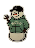 Dead SR Snowman Sticker