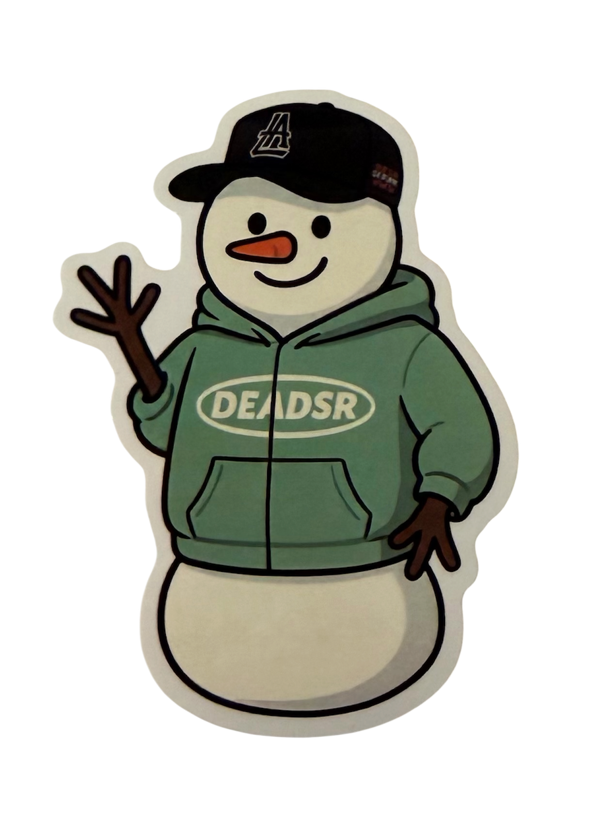 Dead SR Snowman Sticker