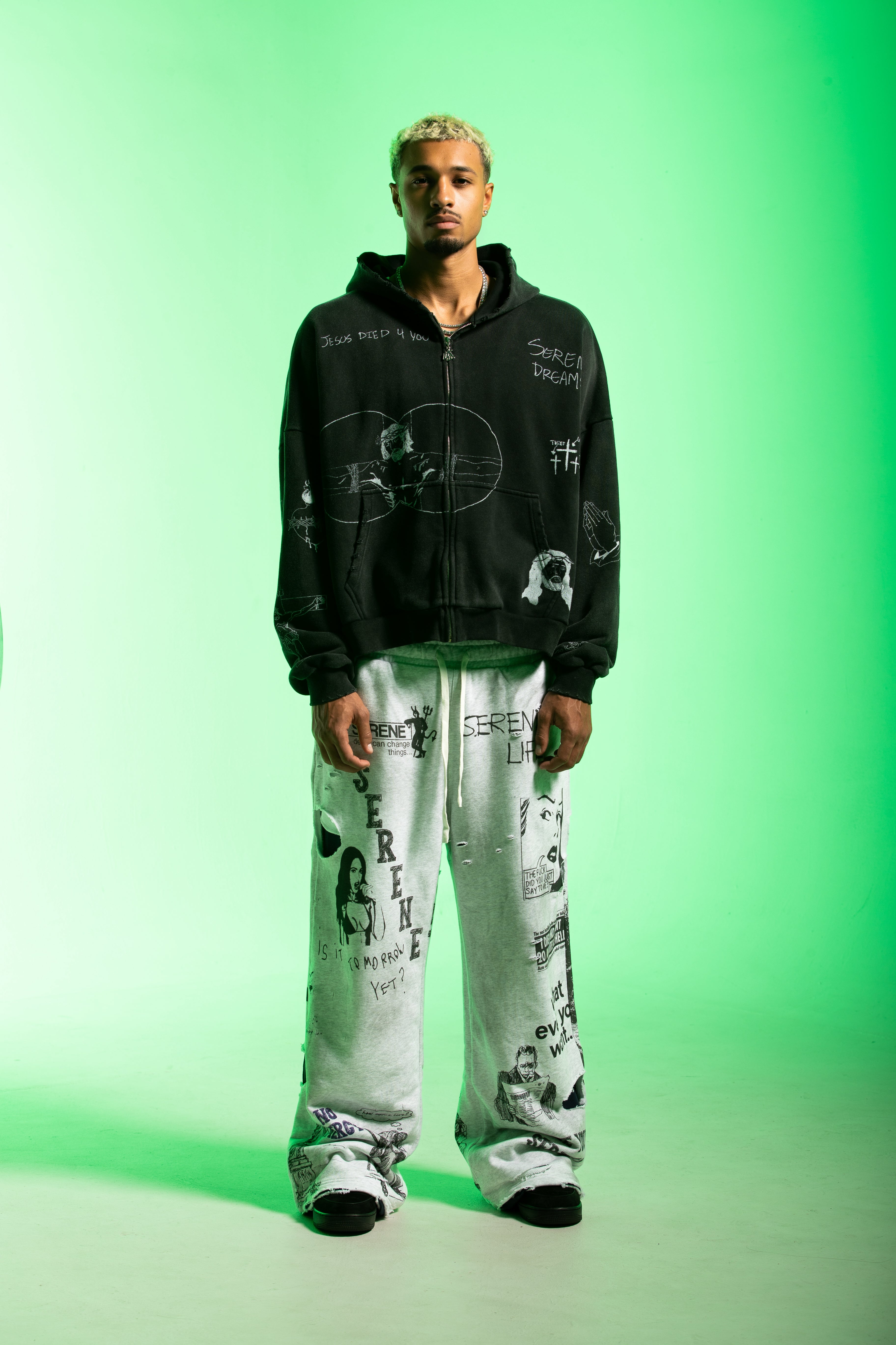Jesus Wept Hoodie