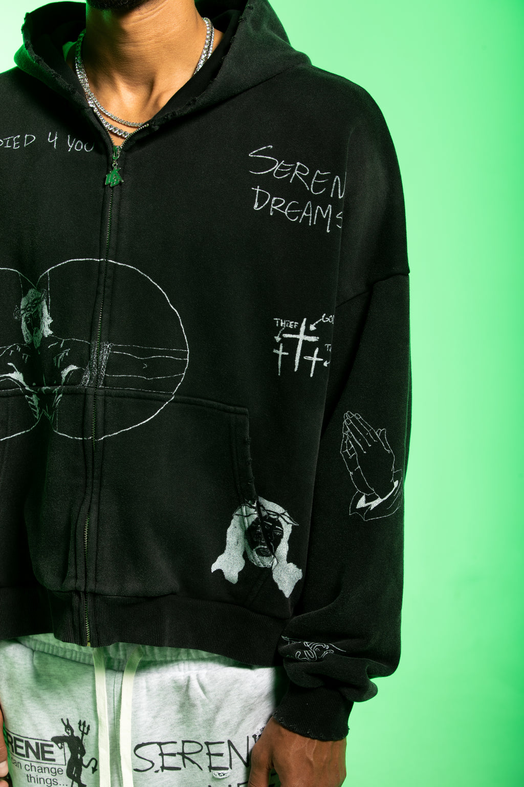 Jesus Wept Hoodie