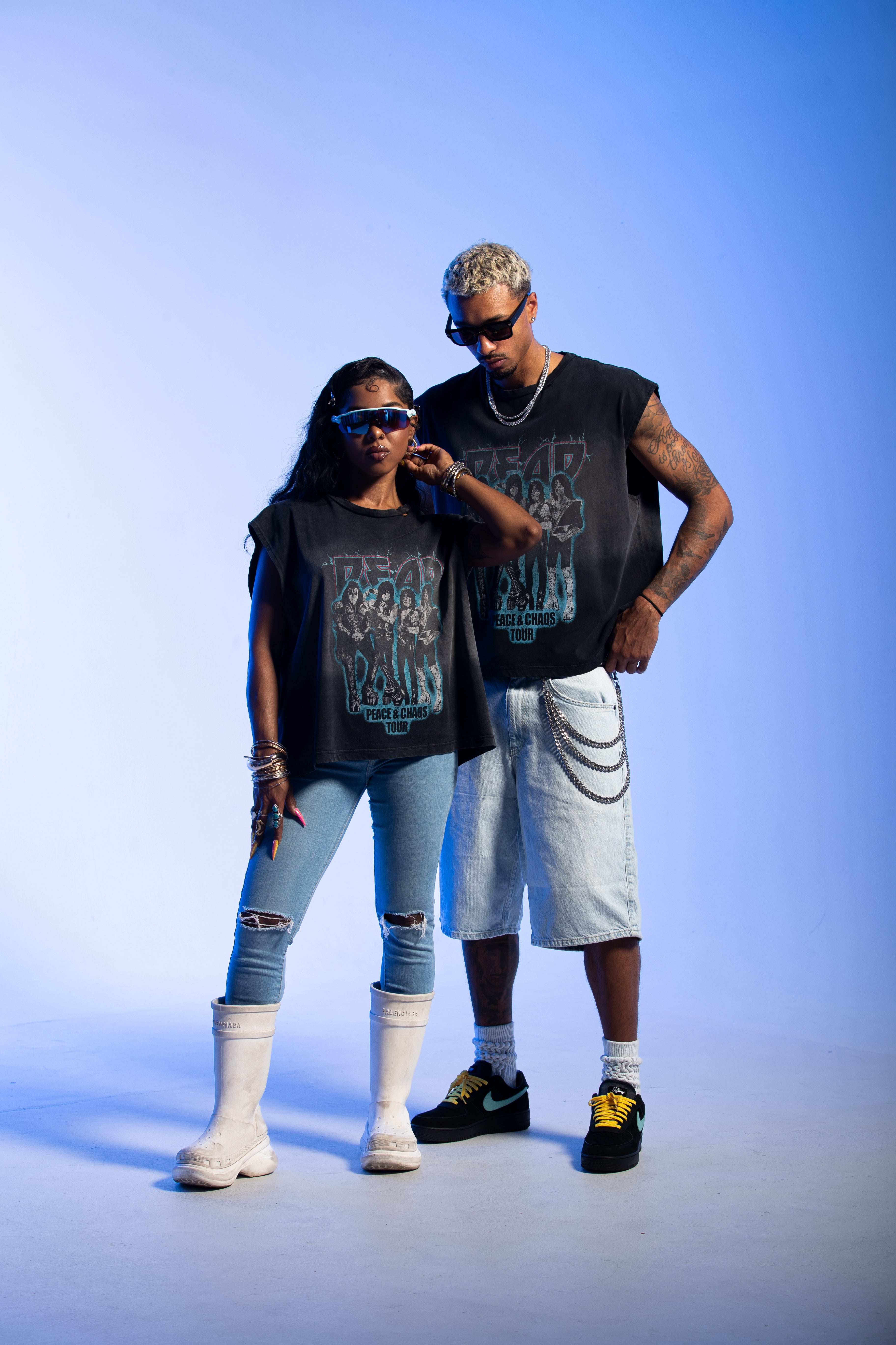 Kiss and Chaos Tee