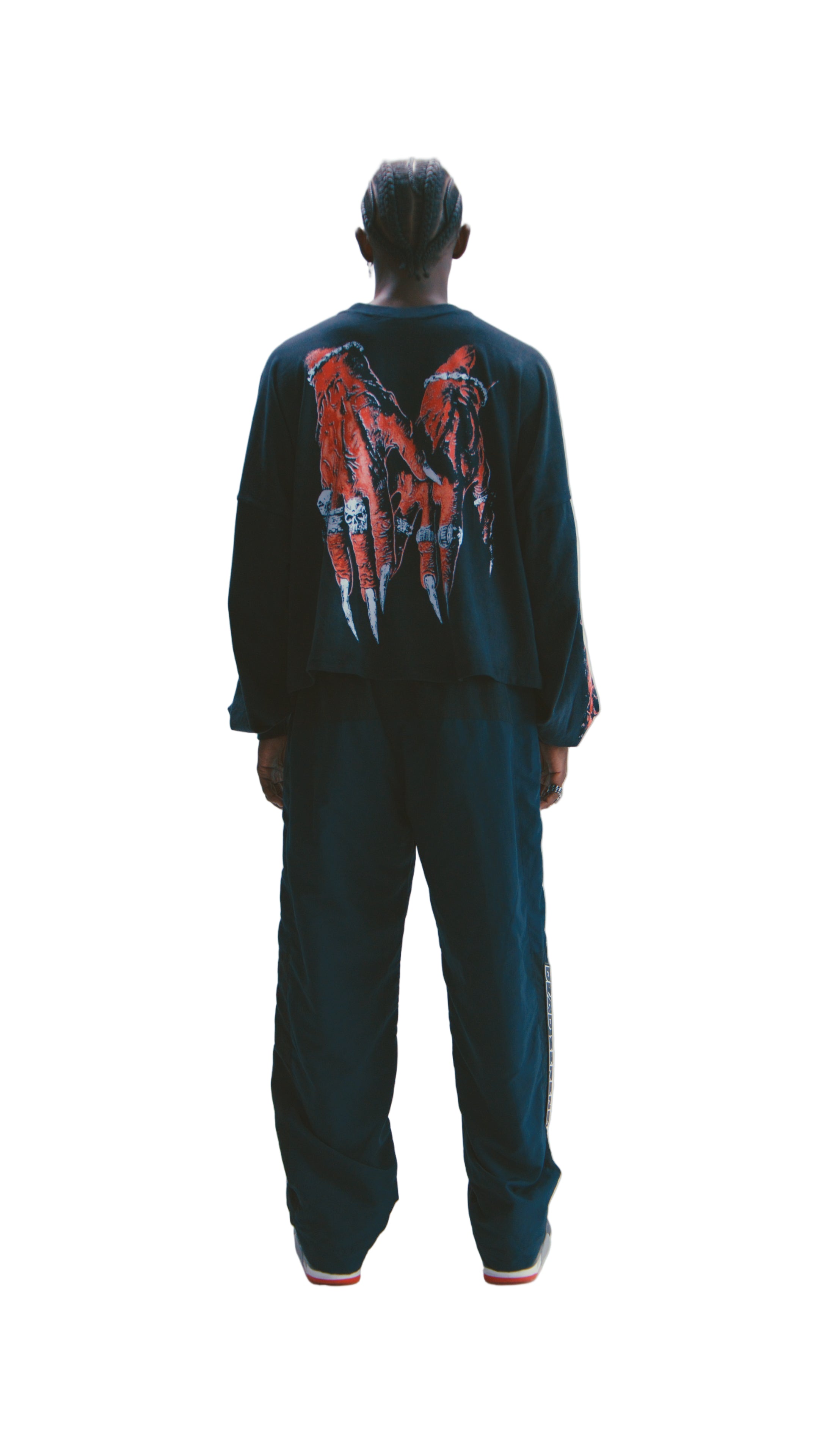 Nylon Track Pants Hero Shot 