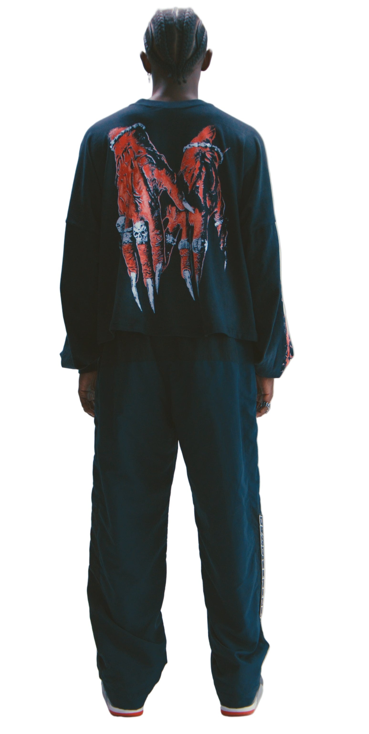 Nylon Track Pants Hero Shot 