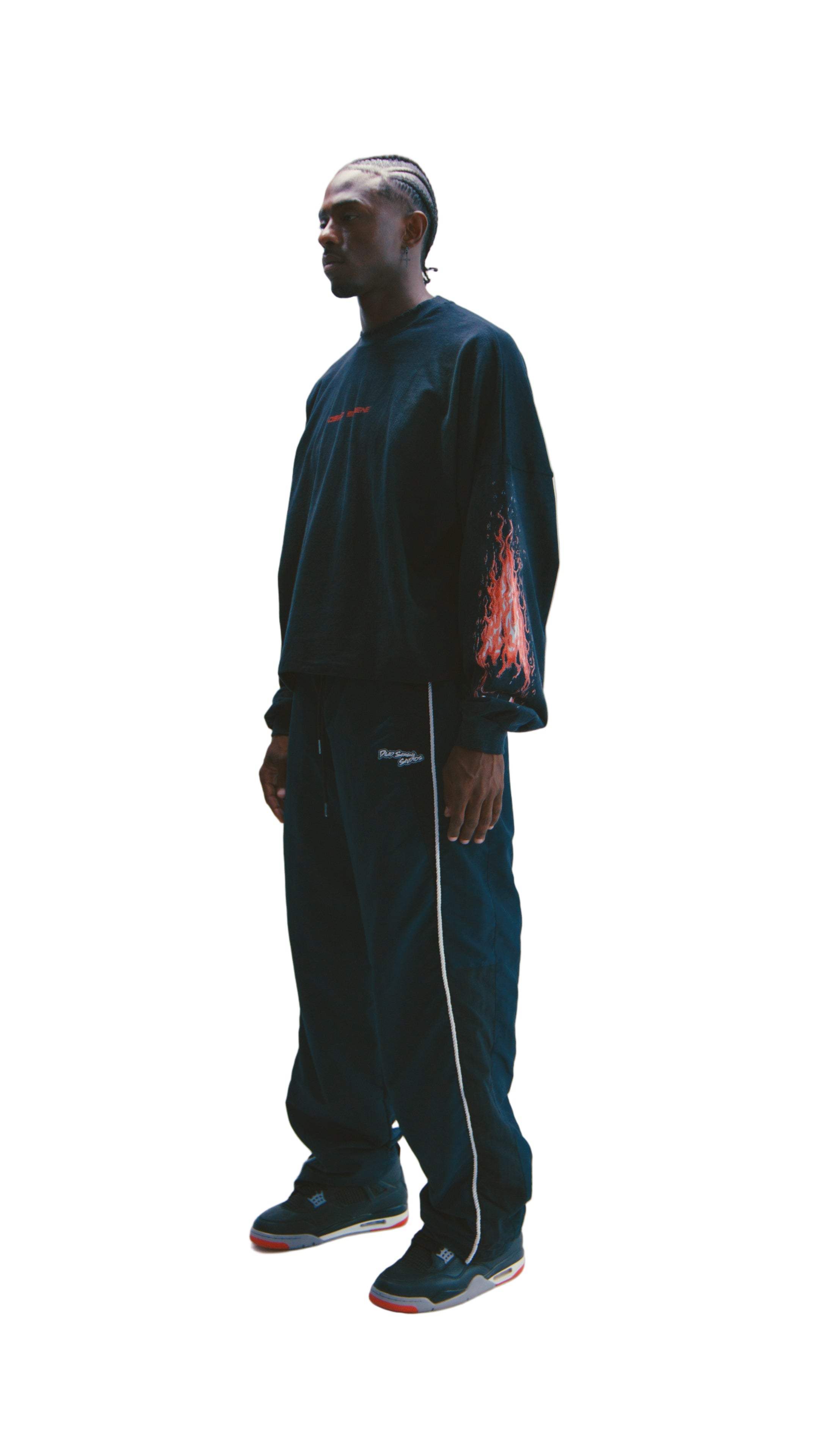 Nylon Track Pants Hero Shot 