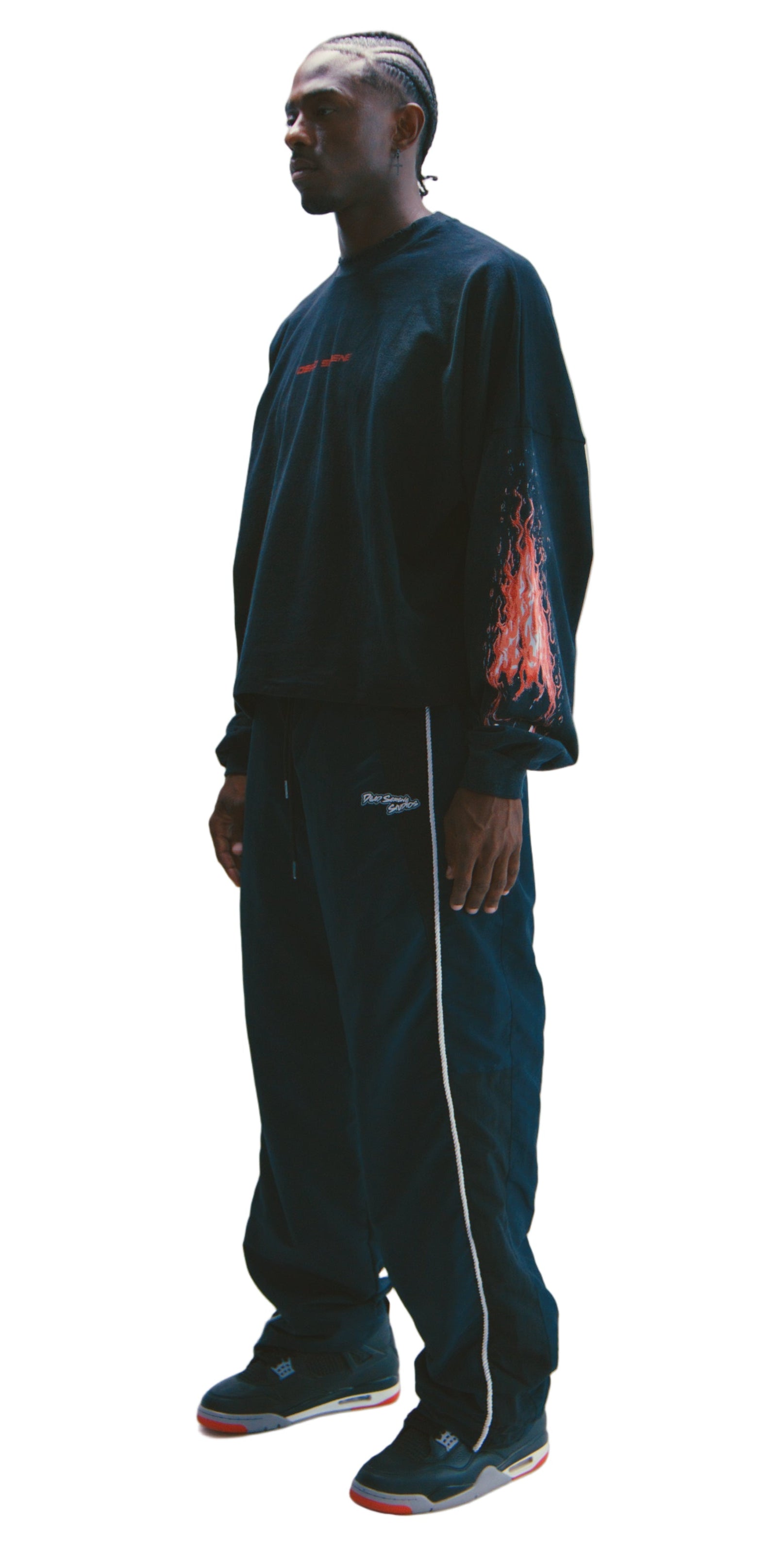 Nylon Track Pants Hero Shot 