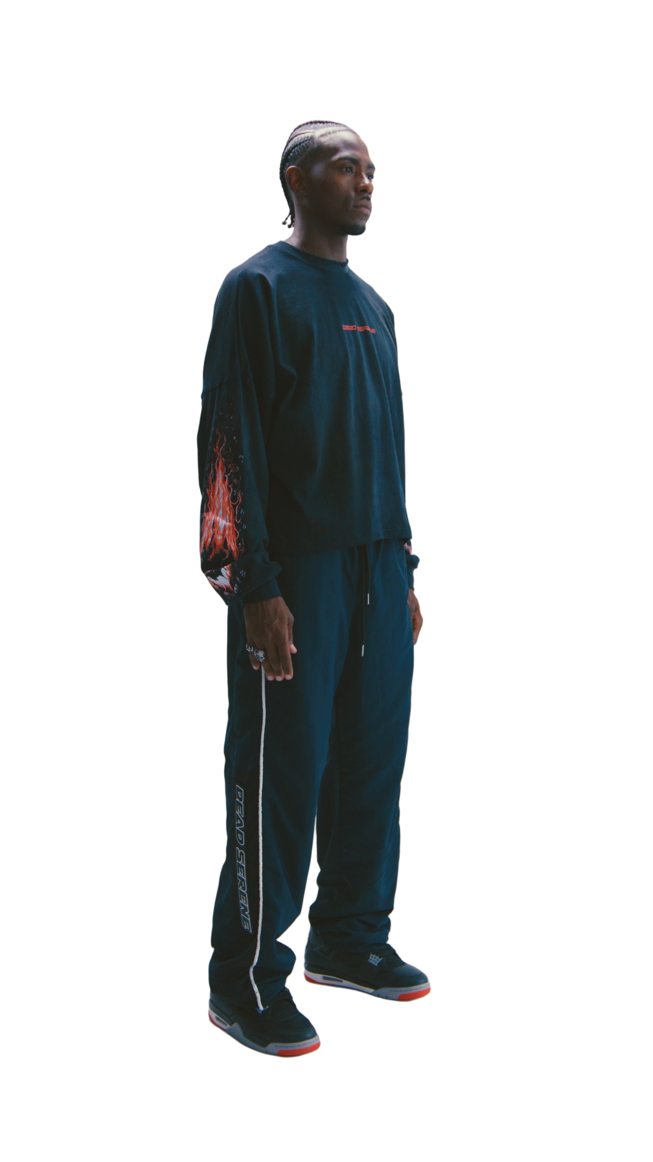 Nylon Track Pants Hero Shot 