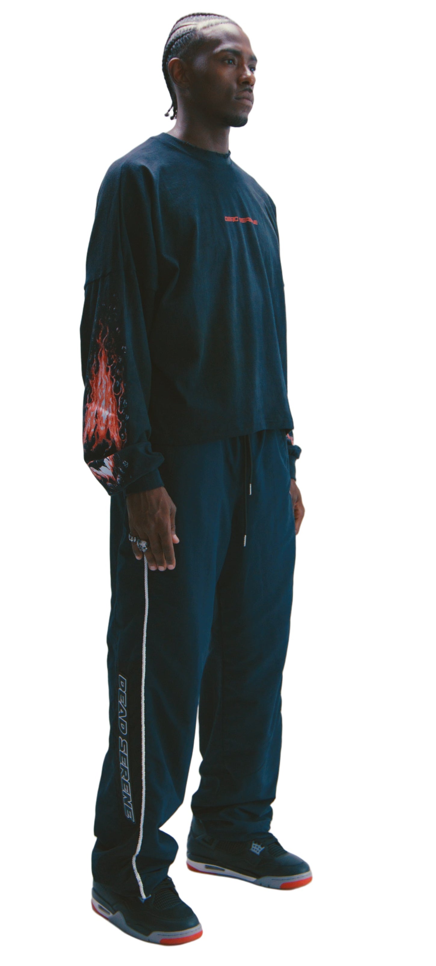 Nylon Track Pants Hero Shot 
