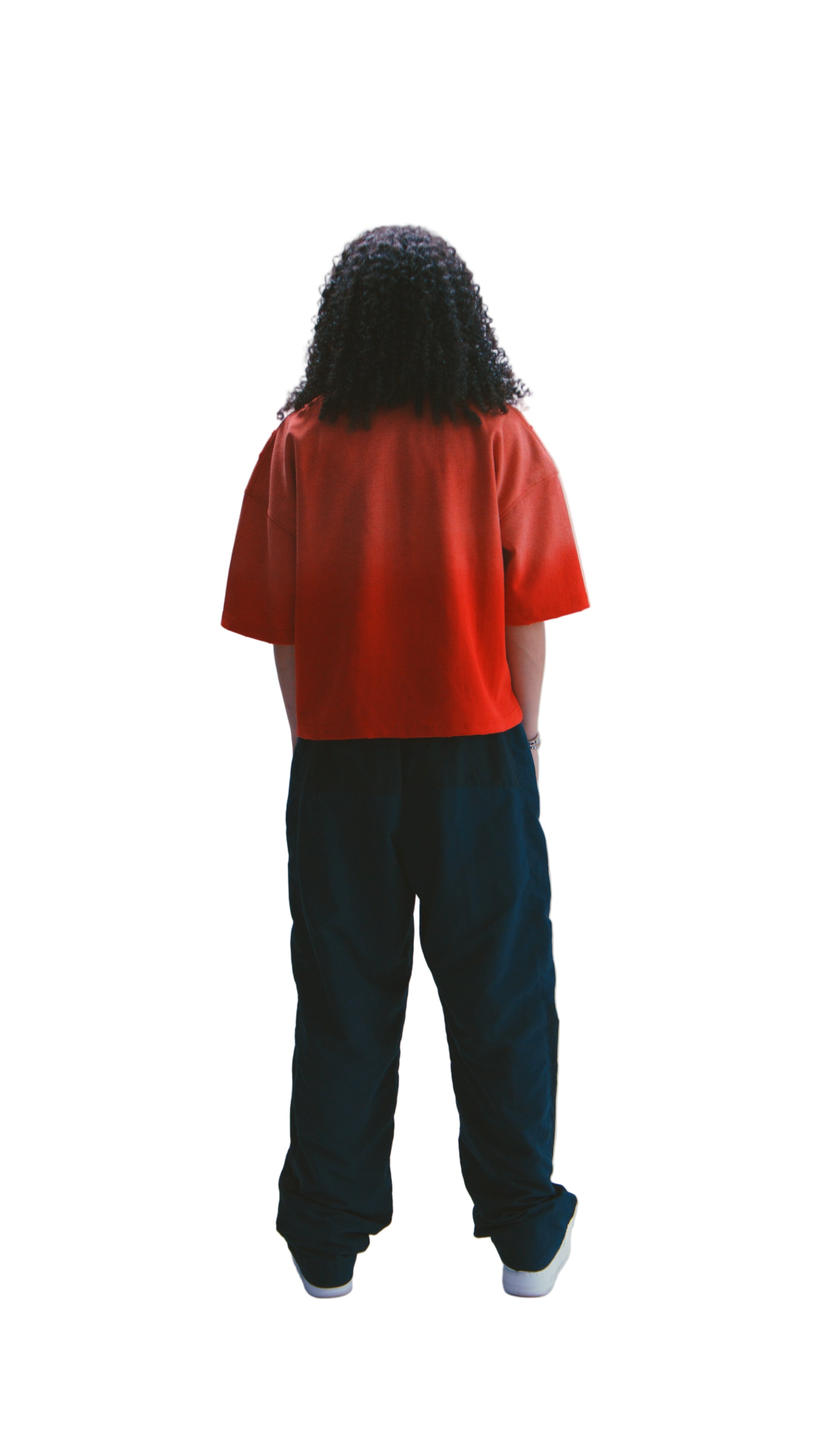 Red Puff Print T Shirt Hero Shot 